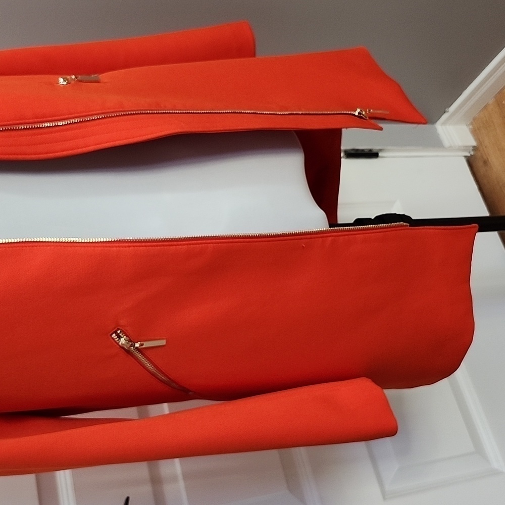 H&M Orange golden all lined jacket - Picture 7 of 11